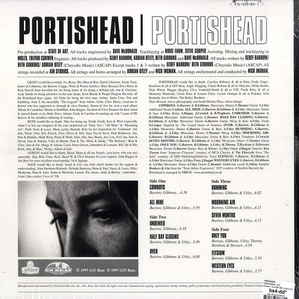 Portishead : Portishead (2xLP, Album)