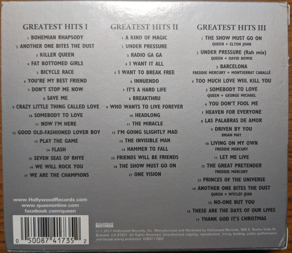 Queen : Greatest Hits I II & III (The Platinum Collection) (3xCD, Comp, RE, RP)