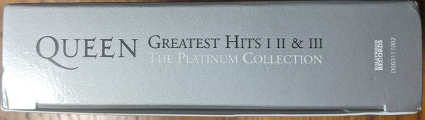 Queen : Greatest Hits I II & III (The Platinum Collection) (3xCD, Comp, RE, RP)