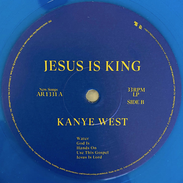 Kanye West : Jesus Is King (LP, Album, Blu)