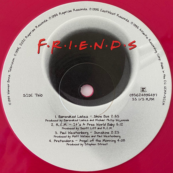 Various : Friends (LP, Pin + LP, S/Sided, Etch, Pin + Comp, Ltd)