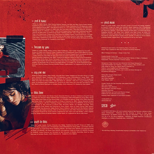 Camila Cabello : Romance (LP, Cle + LP, S/Sided, Etch, Cle + Album, Ltd)