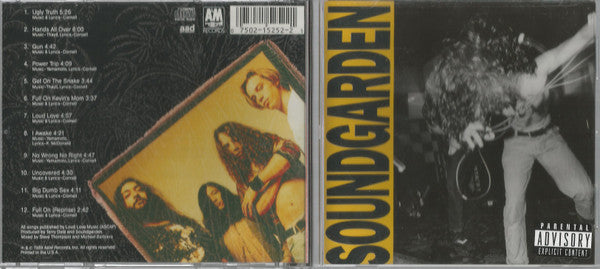 Soundgarden : Louder Than Love (CD, Album, RP)