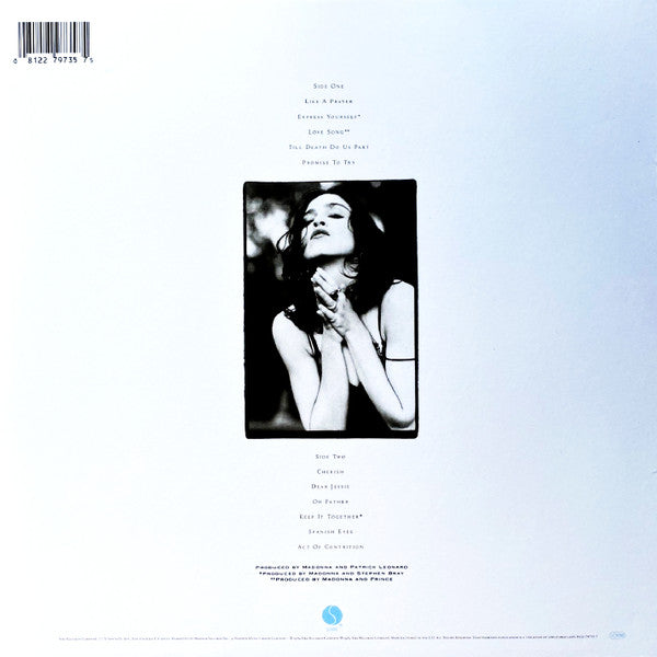 Madonna : Like A Prayer (LP, Album, RE)