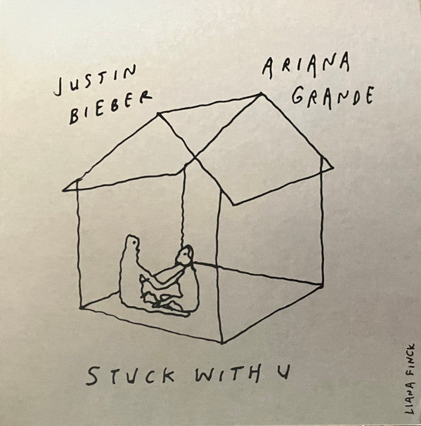 Ariana Grande, Justin Bieber : Stuck With U (7", Single)