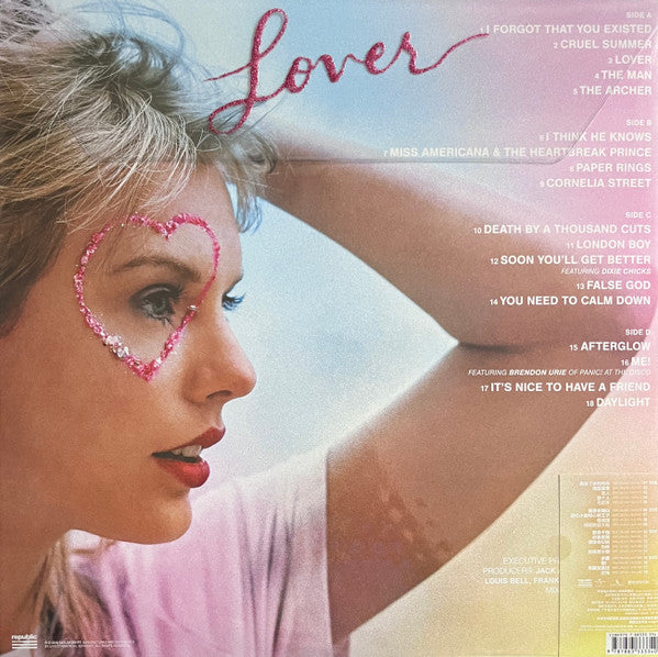 Taylor Swift : Lover (LP, Pin + LP, Blu + Album)