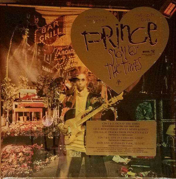 Prince : Sign "O" The Times (2xCD, Album, RE, RM + CD, Comp, RM + 3xCD + 2xCD +)