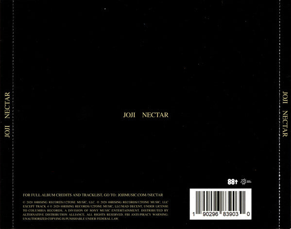 Joji : Nectar (CD, Album)