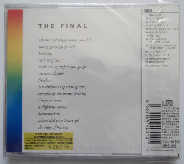 Wham! : The Final (CD, Comp, Promo, RE)