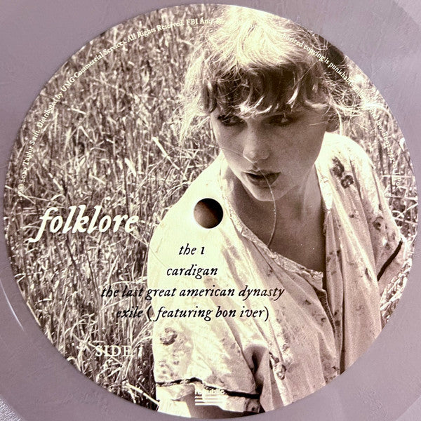 Taylor Swift : Folklore (2xLP, Album, Dlx, Ltd, Pur)