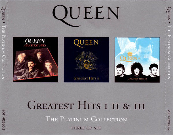 Queen : Greatest Hits I II & III (The Platinum Collection) (3xCD, Comp)