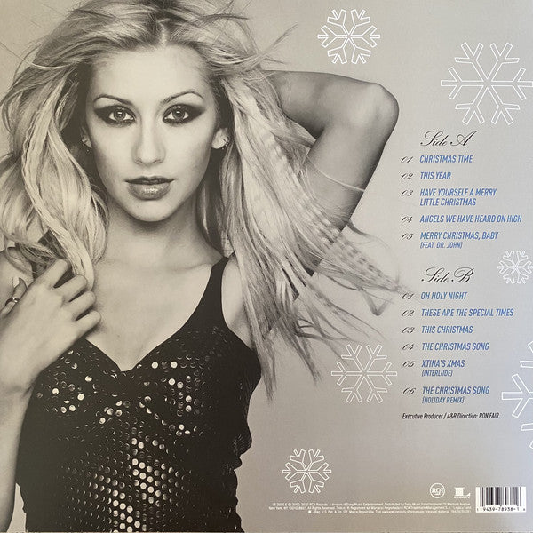 Christina Aguilera : My Kind Of Christmas (LP, Album, Ltd, RE, Sil)