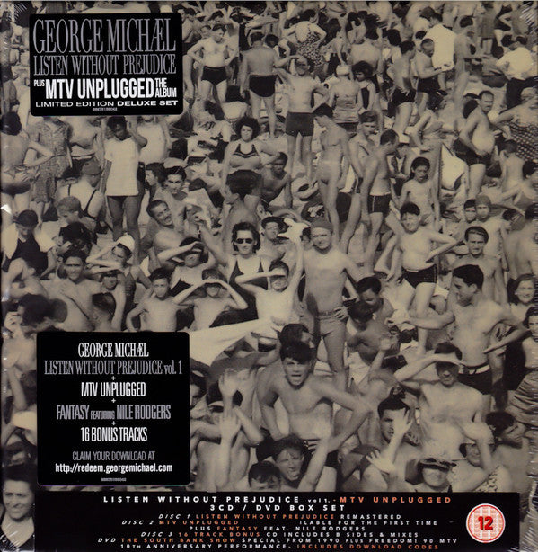 George Michael : Listen Without Prejudice + MTV Unplugged (CD, Album, RE, RM + CD, Album + CD, Comp + DVD-V, )