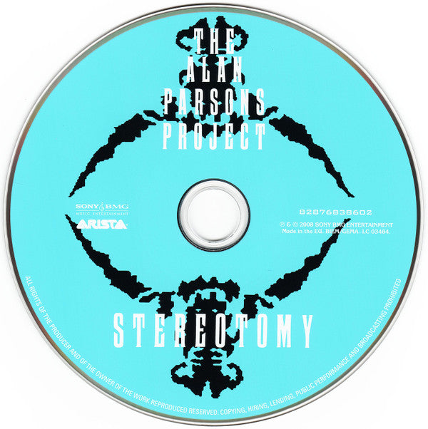 The Alan Parsons Project : Stereotomy (CD, Album, RE, RM)