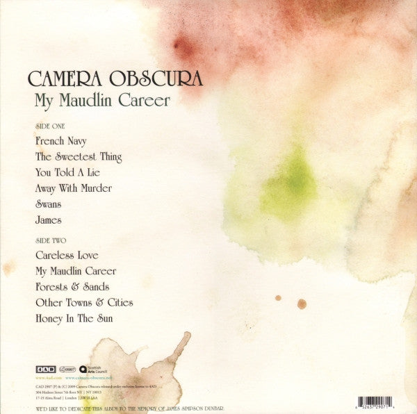 Camera Obscura : My Maudlin Career (LP, Album)