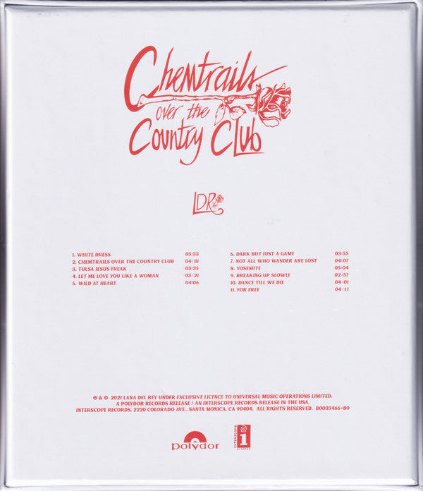 Lana Del Rey : Chemtrails Over The Country Club (Box + CD, Album)