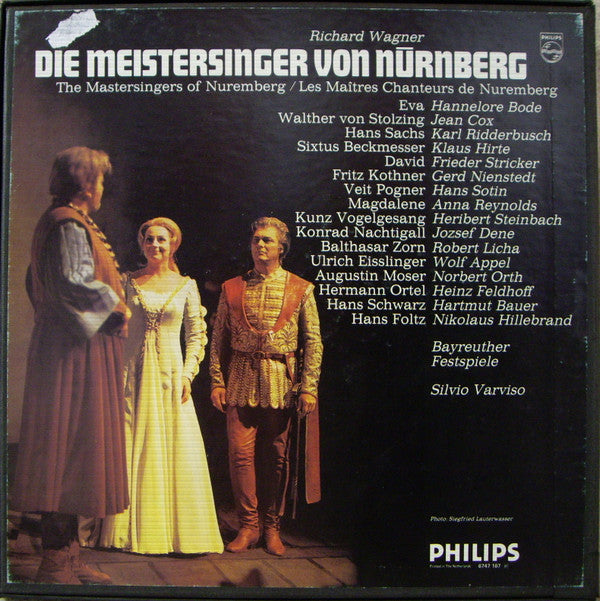 Wagner* / Silvio Varviso : Die Meistersinger Von Nürnberg / Bayreuther Festspiele (5xLP + Box)