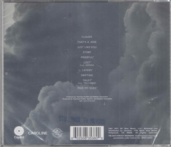 NF : Clouds (The Mixtape) (CD, Album, Mixtape)