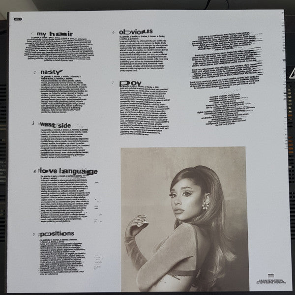 Ariana Grande : Positions (LP, Album, Ltd, Glo)