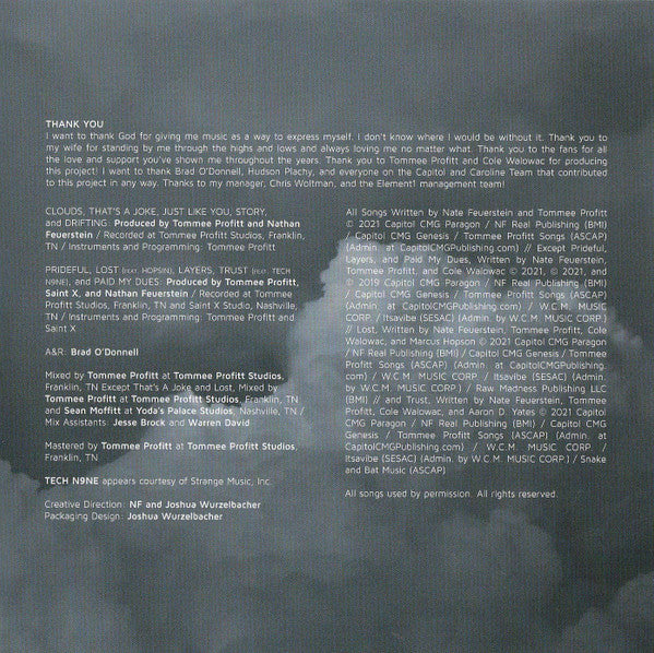 NF : Clouds (The Mixtape) (CD, Album)