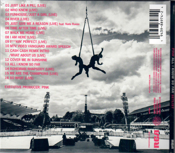 P!NK : All I Know So Far: Setlist (CD, Album)