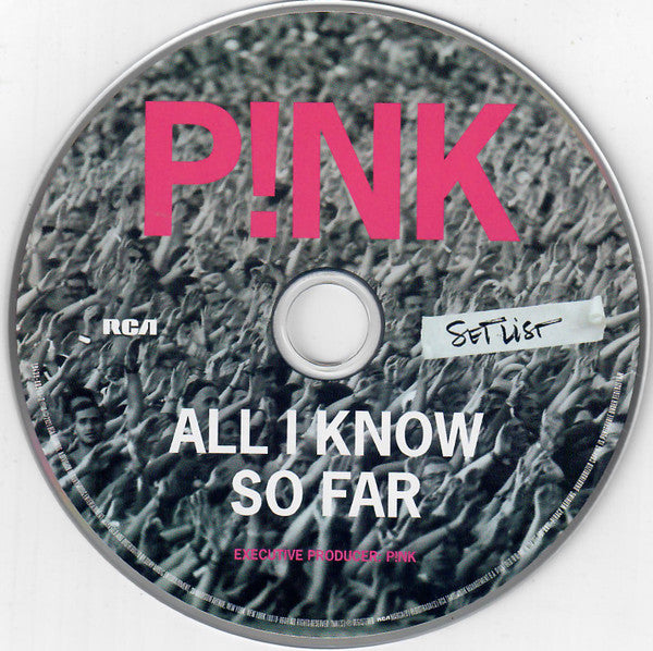 P!NK : All I Know So Far: Setlist (CD, Album)