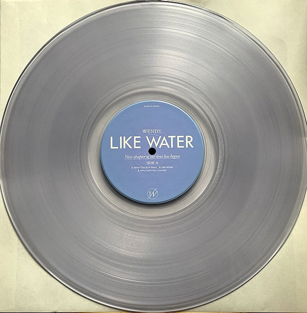 Wendy (54) : Like Water (LP, MiniAlbum, Ltd, Cle)