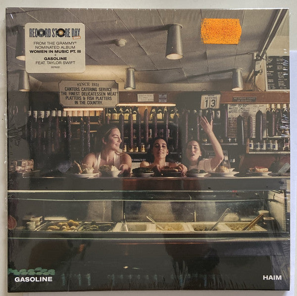 Haim (2) : Gasoline (7", RSD, Single, Ltd, Blu)