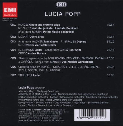 Lucia Popp : Queen Of Night, Maiden Of Light (7xCD, Comp, RM + Box)