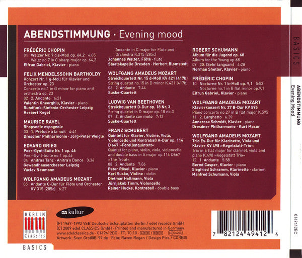 Various : Abendstimmung (CD, Comp)