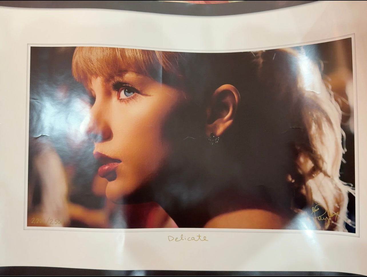 Taylor Swift - Reputation Limited Edition Poster “Delicate”