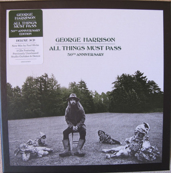 George Harrison : All Things Must Pass (50th Anniversary) (Box, Dlx + 2xCD, Album, RE, RM, Rem + CD)