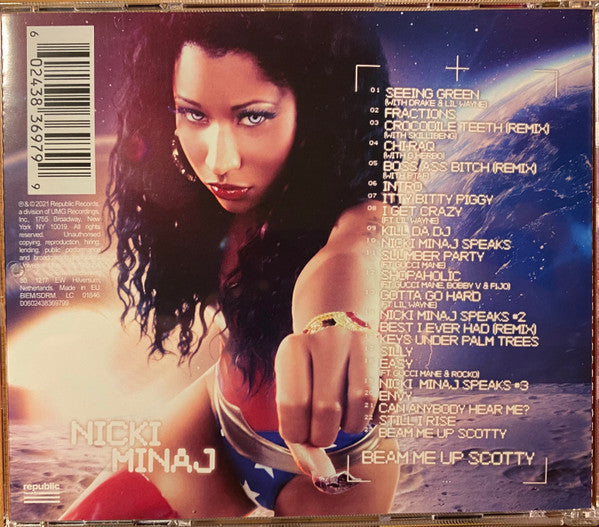 Nicki Minaj : Beam Me Up Scotty (CD, Mixtape)