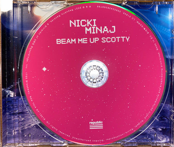 Nicki Minaj : Beam Me Up Scotty (CD, Mixtape)