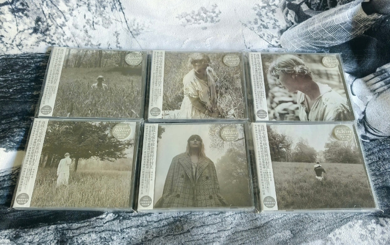 Taylor Swift – Folklore Deluxe Edition Set (6 Versions) Imported CD