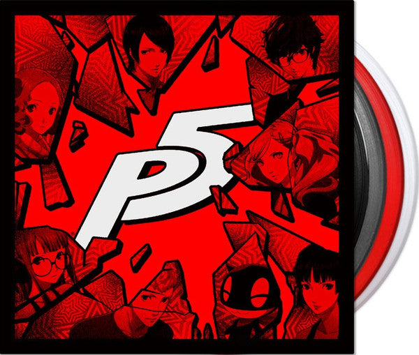 Shoji Meguro, Atlus Sound Team : Persona 5 Vinyl Soundtrack: Essential Edition (LP + LP, Sil + LP, Cry + LP, Red + Box, Album, Com)