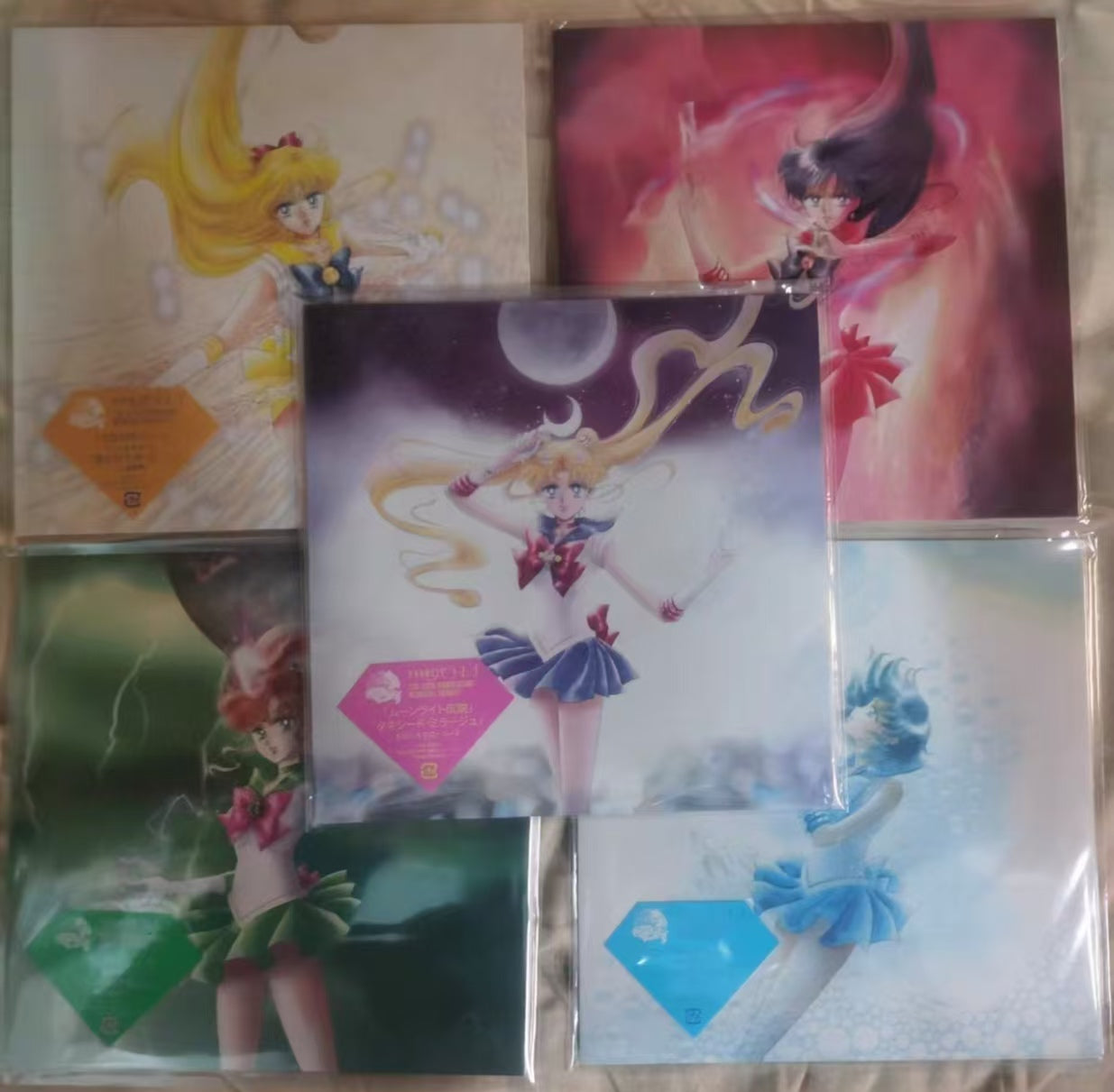 Various - Sailor Moon The 20th Anniversary Memorial Tribute (5x7", Single, Ltd, Box) (Near Mint (NM or M-))