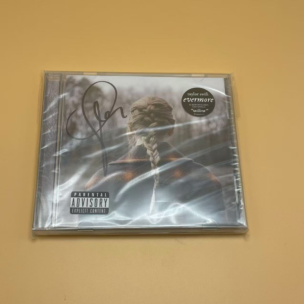 Taylor Swift evermore Signed CD - Perfect Signature