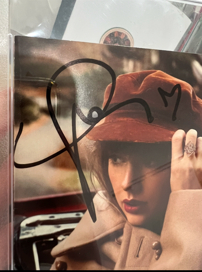 Taylor Swift - Red (Taylor's Version) **Hand-Signed** Cover - Ultra Rare Collector's Item