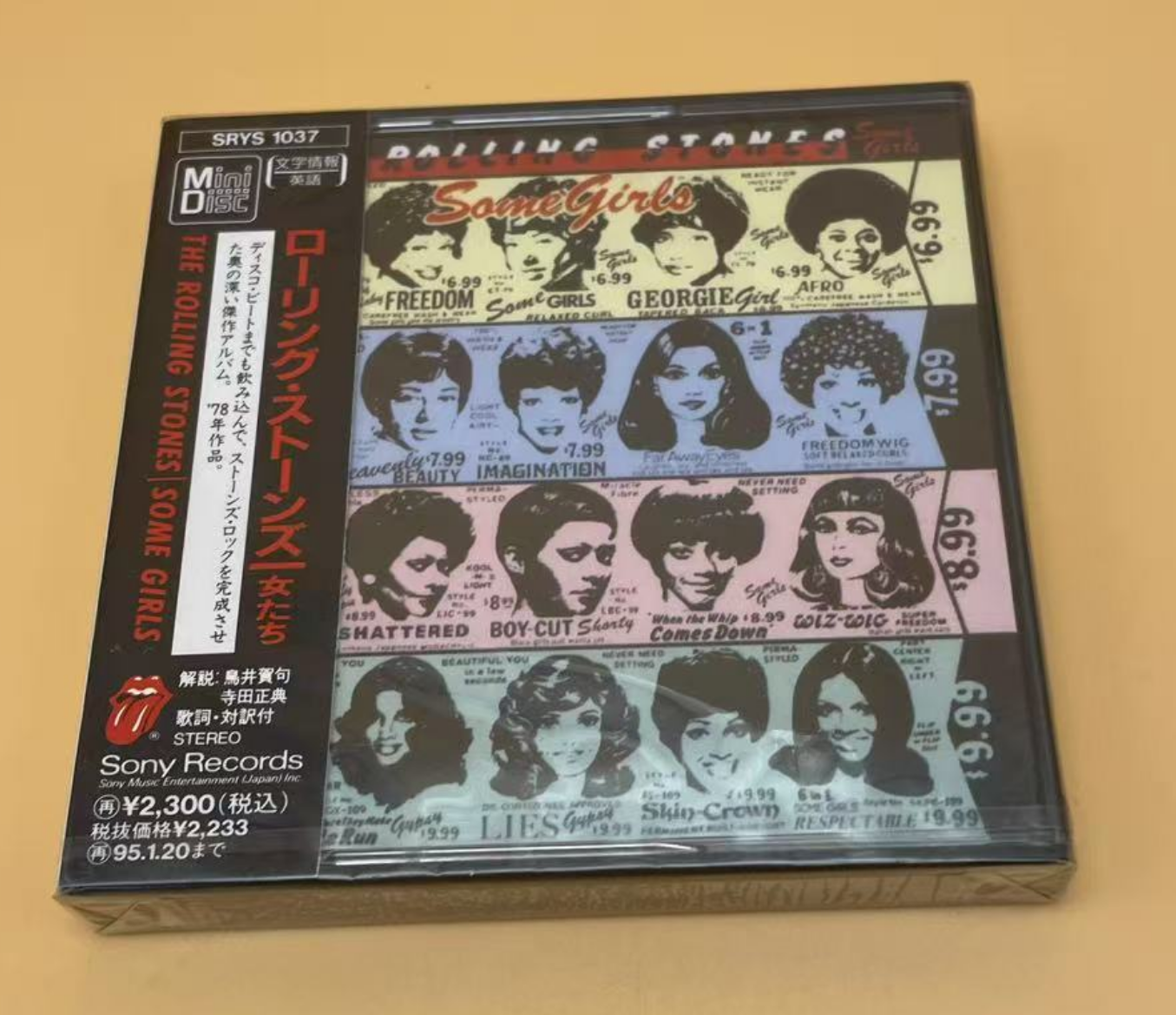 The Rolling Stones – Some Girls SRYS 1037 見  盤 本 この見本盤は商品プロモーション用ですので、 第三者への転貸、譲渡等はご遠慮下さい。 125834