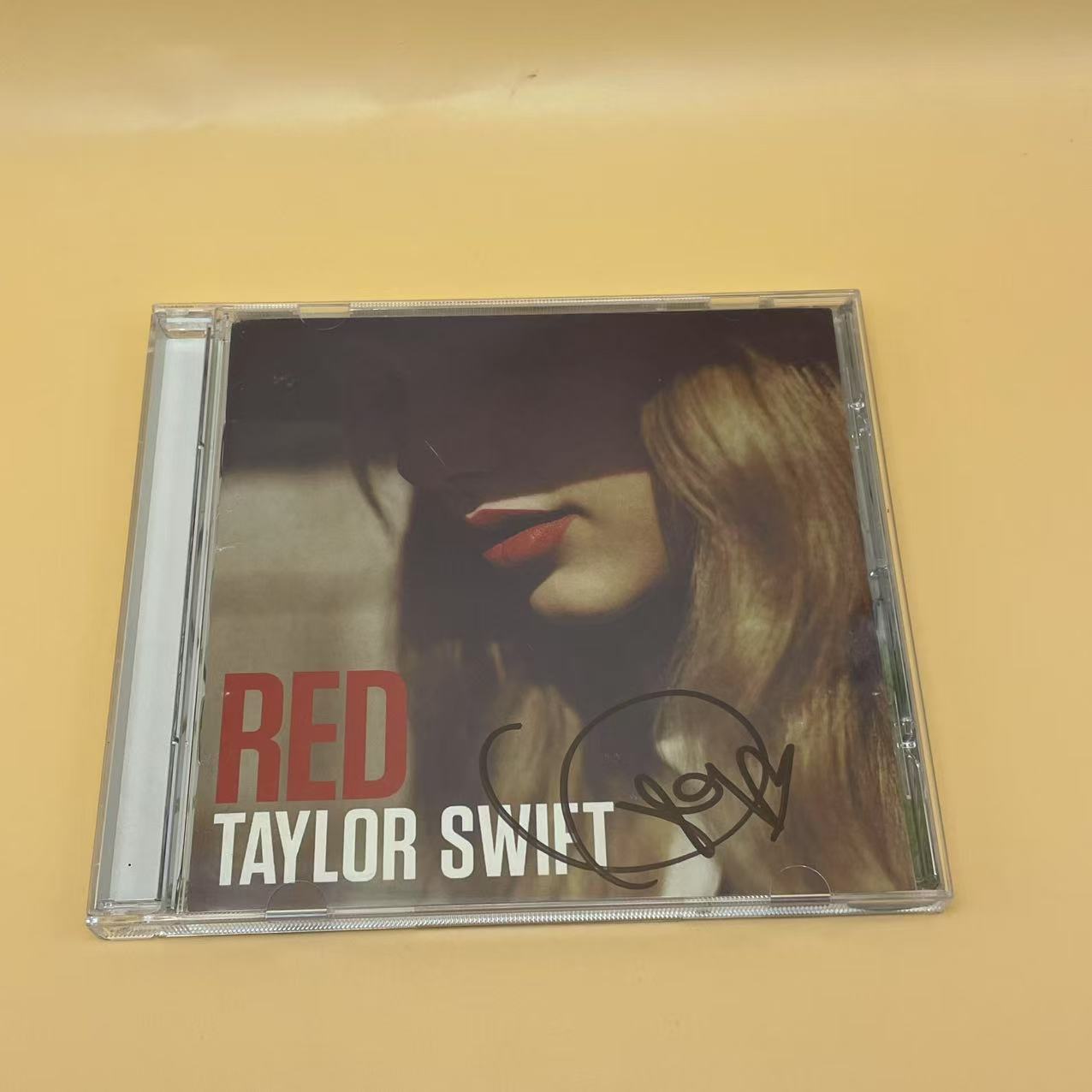 Taylor Swift - Red Signed Album with Heart-Shaped Signature