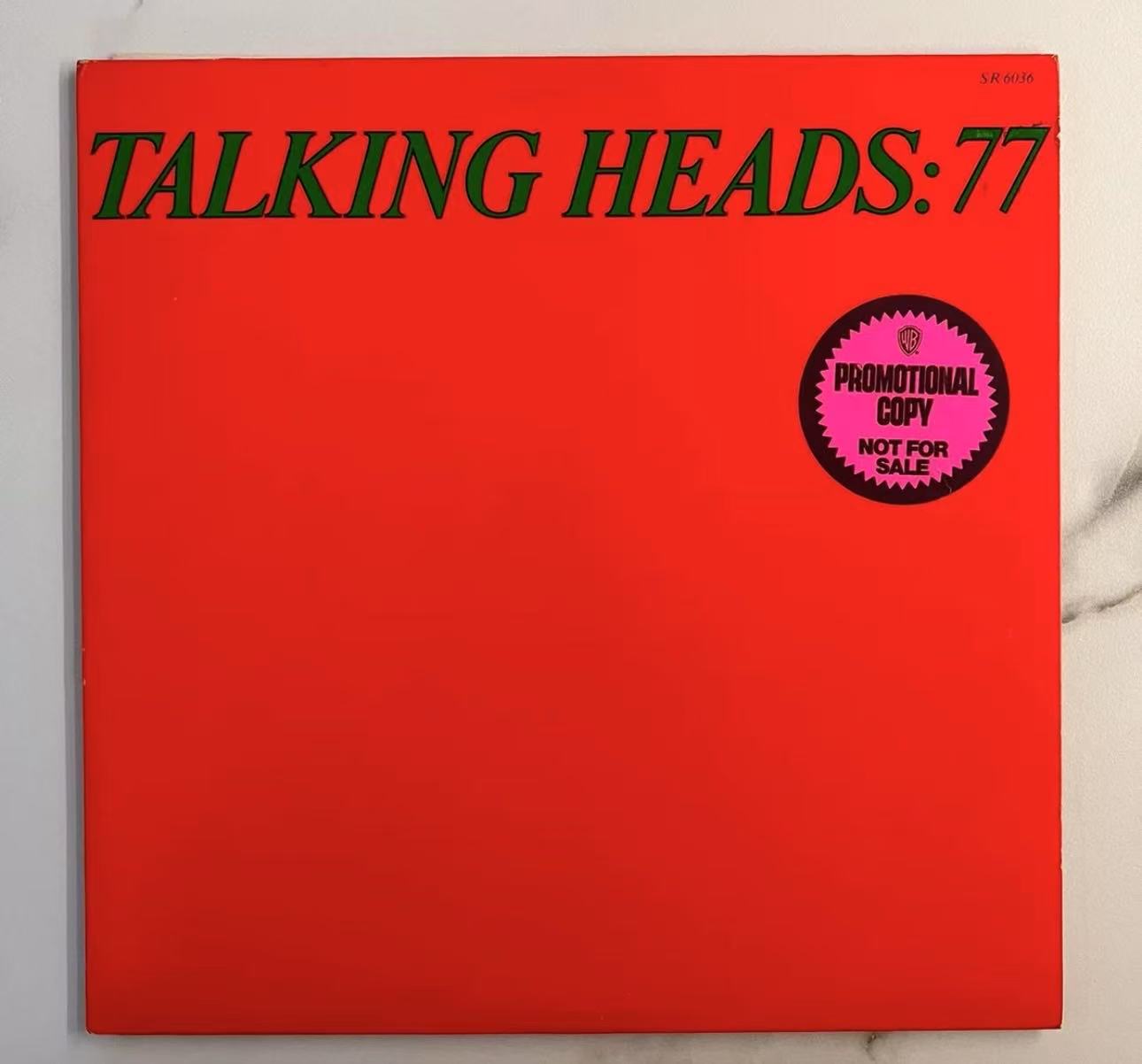 Talking Heads - Talking Heads: 77 (LP, Album, Promo)