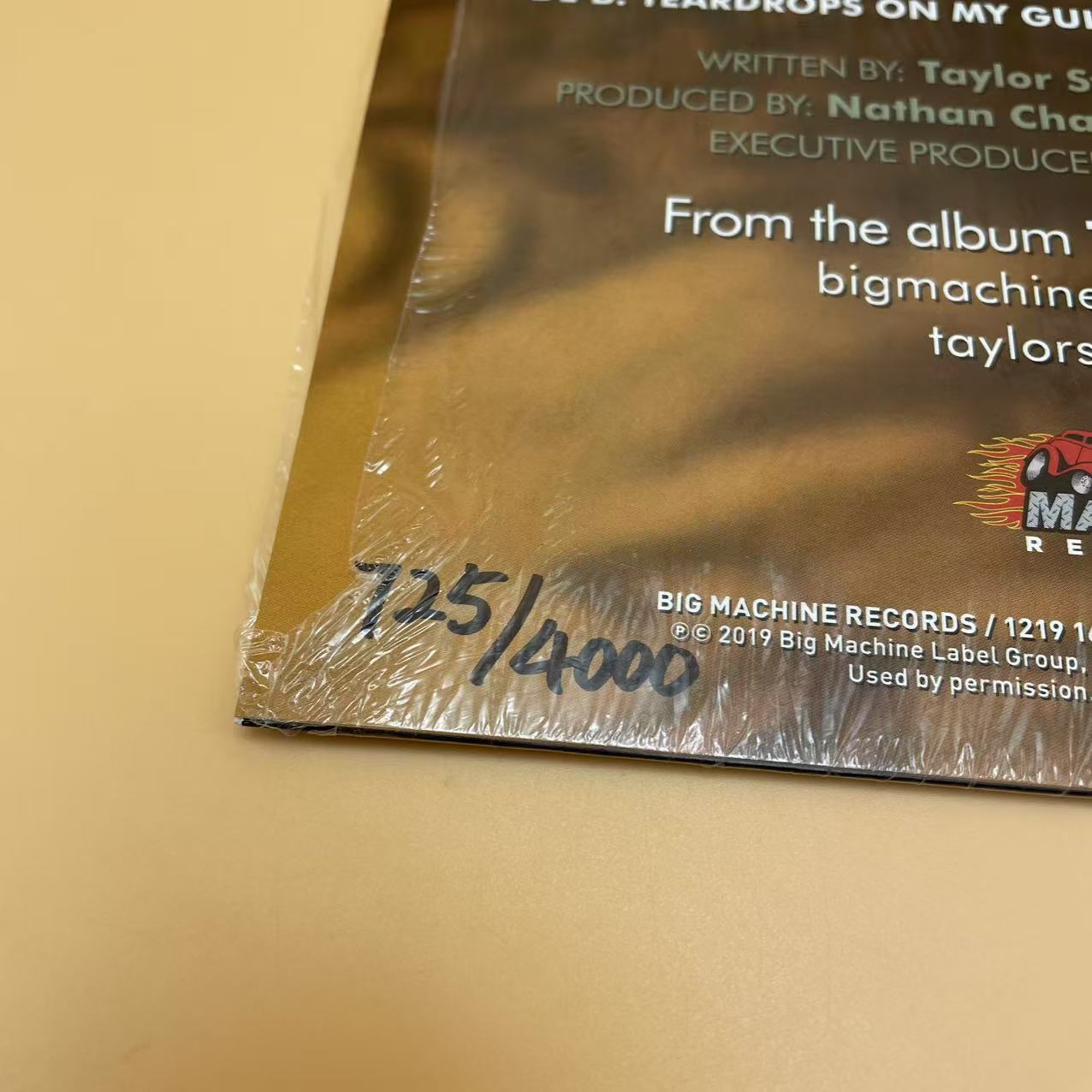 Taylor Swift - Teardrops On My Guitar (7", Single, Ltd, Num, Min)