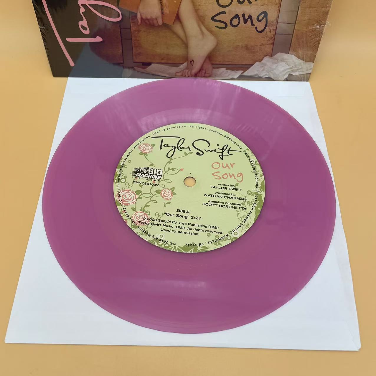 Taylor Swift - Our Song (7", Single, Ltd, Num, Lav)