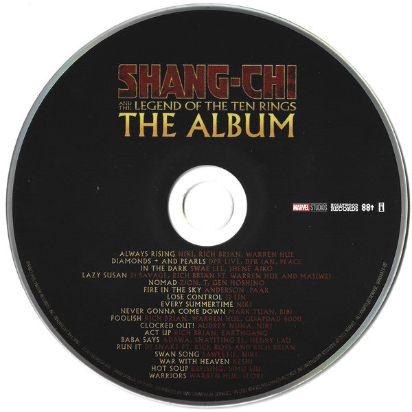 Various : Shang-Chi And The Legend Of The Ten Rings (The Album) (CD, Album, Tar)