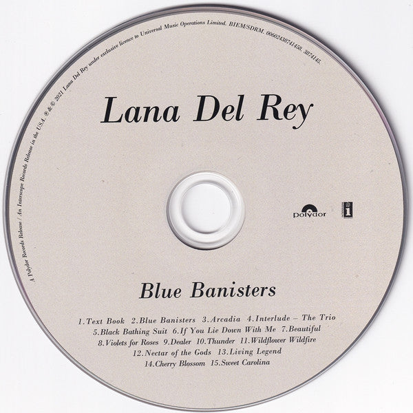 Lana Del Rey : Blue Banisters (CD, Album)