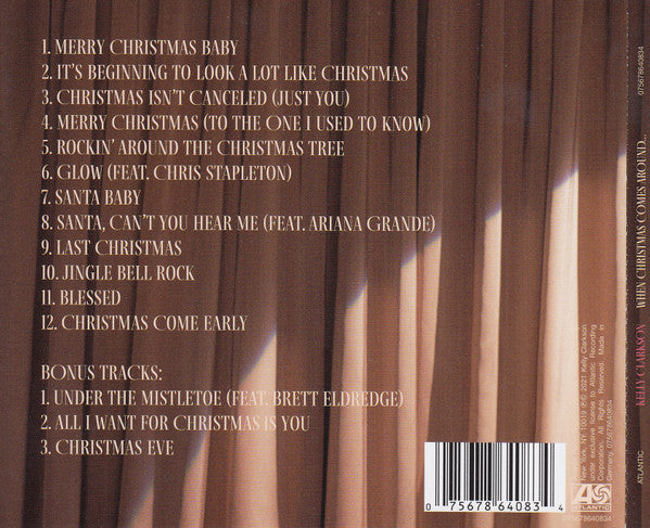 Kelly Clarkson : When Christmas Comes Around… (CD, Album)