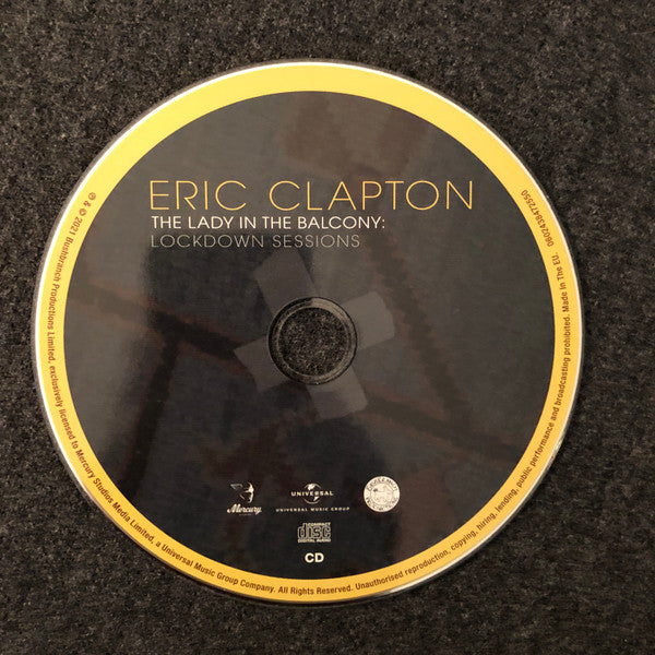 Eric Clapton : The Lady In The Balcony: Lockdown Sessions (CD, Album + Blu-ray, Album, Multichannel, Blu + Bo)