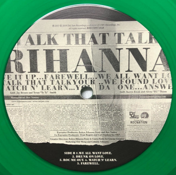 Rihanna : Talk That Talk (Box, Ltd + LP, Album, RE, Gre)