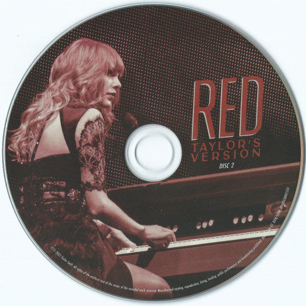 Taylor Swift : Red (Taylor's Version) (2xCD, Album)